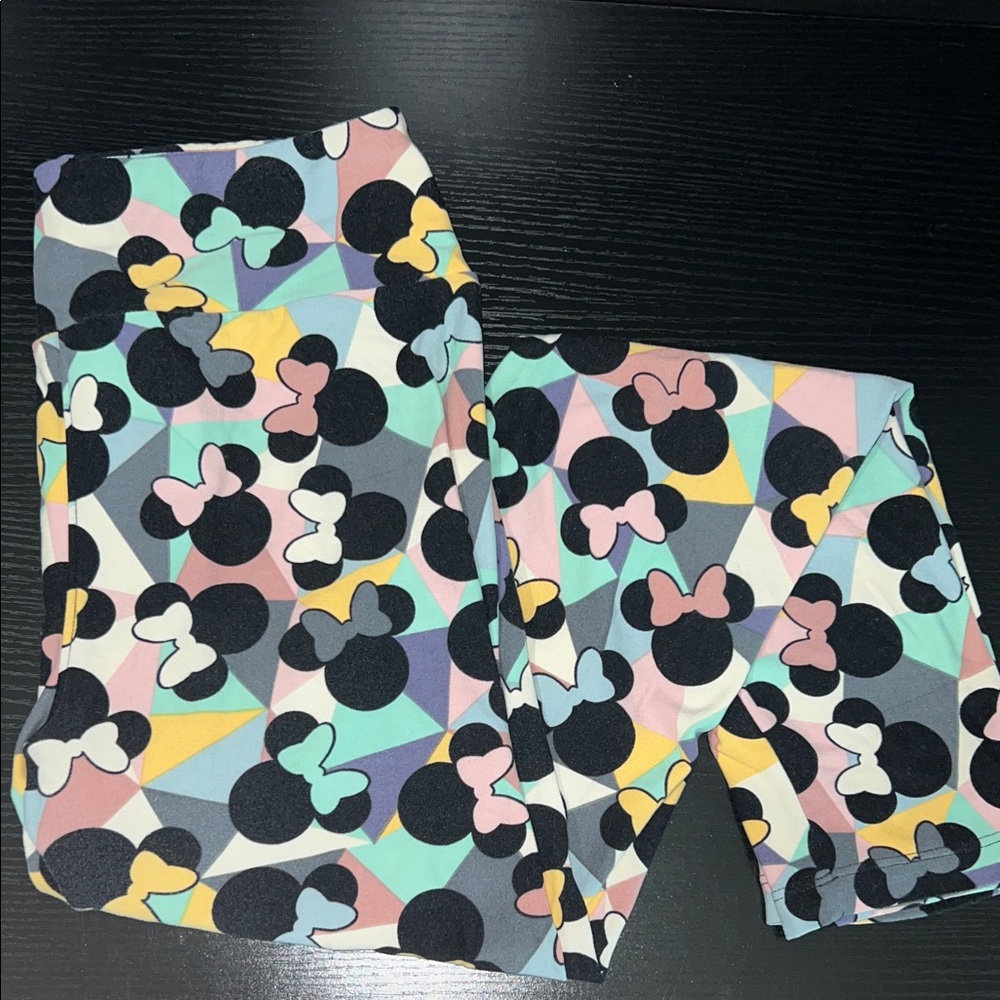 Disney Minnie Mouse Patterned LulaRoe Leggings